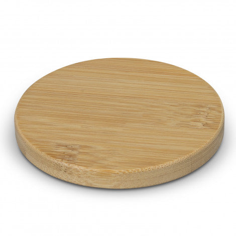 Bamboo Bottle Opener Coaster - Round - Simply Merchandise