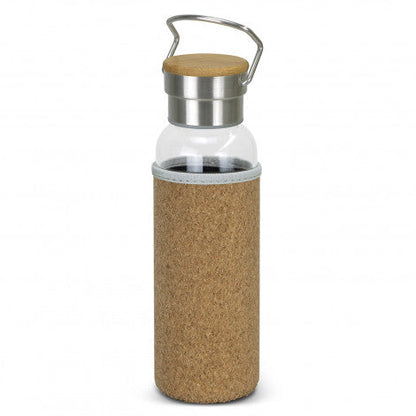 Nomad Glass Bottle - Cork Sleeve