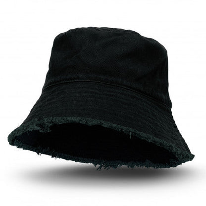 Raw Edge Bucket Hat