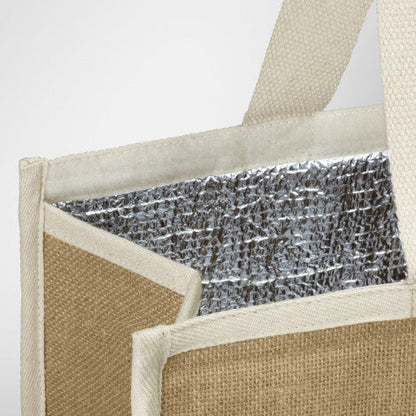 Lumi Jute Cooler Bag