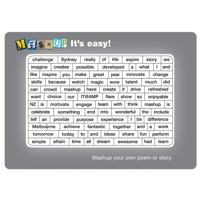 150 x 210mm Poetry Fridge Magnet